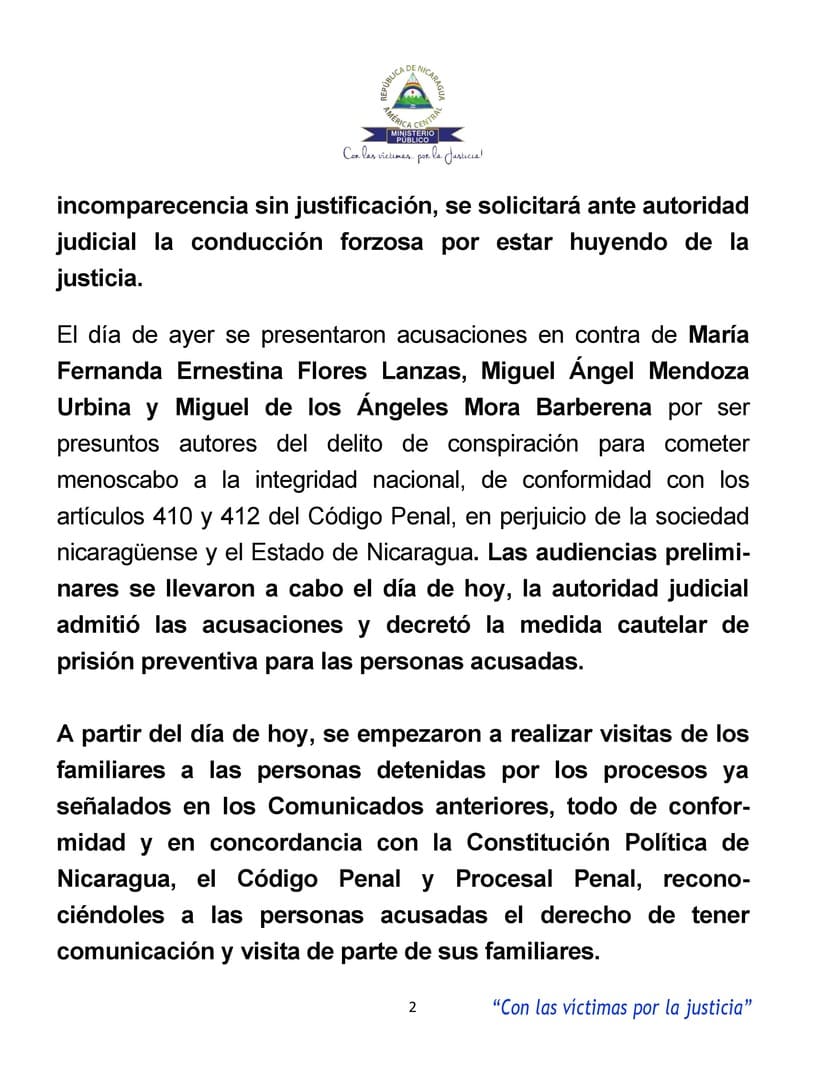 COMUNICADO